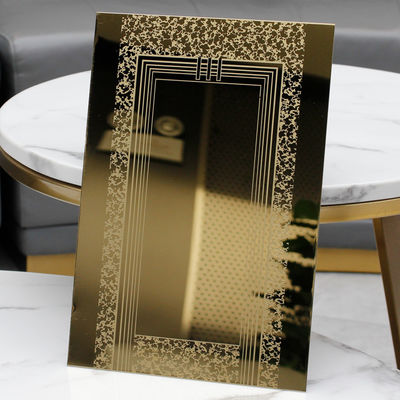 лист нержавеющей стали золотого цвета 1500мм декоративный для кабин лифта