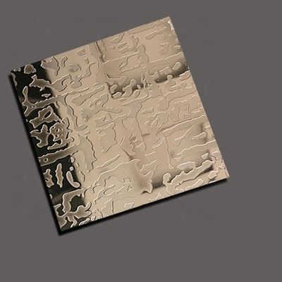Текстурированный лист нержавеющей стали 304 сота волосяного покрова античный медный