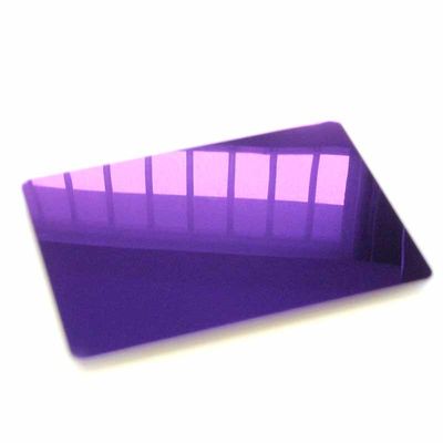 304 лист плиты нержавеющей стали 0.3mm зеркала цвета металла пурпурных декоративный стальной