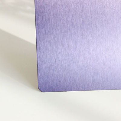 304 Чистильный декоративный листок из нержавеющей стали фиолетовый NO.4 панель из нержавеющей стали