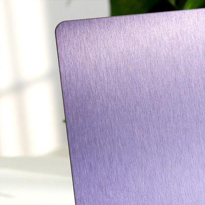 304 Чистильный декоративный листок из нержавеющей стали фиолетовый NO.4 панель из нержавеющей стали