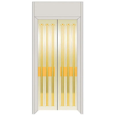 Картина двери лифта золота металлического листа нержавеющей стали Aisi 304