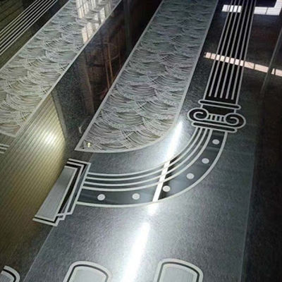 201 плита дизайна длины листа нержавеющей стали 4x8 лифта 2000mm вытравленная зеркалом