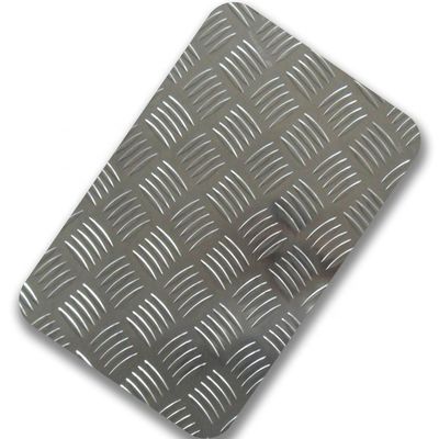 Плита листа нержавеющей стали 4x8 анти- скольжения Checkered 1.5mm 2.0mm проштемпелеванная