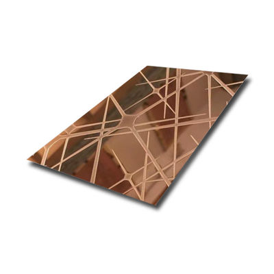Премиум SS стальной лист выгравированной отделки из нержавеющей стали для современных интерьеров