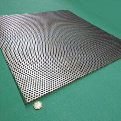 304 316 Перфорированный лист из нержавеющей стали для вентиляционных панелей ширина 1250 мм