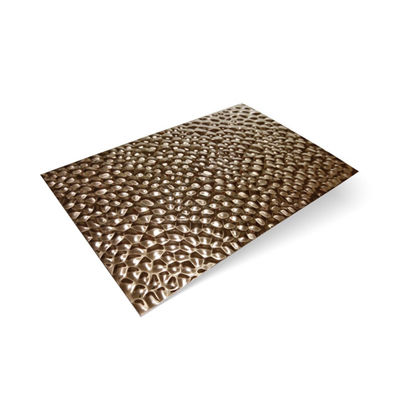 Сорт 304 2B/BA Окончание 0,8 мм Толщина Ripple Honeycomb нержавеющая сталь текстура бесшовная металлическая пластина
