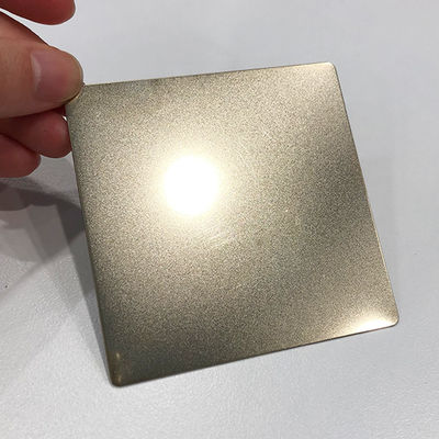 Противоотпечатки пальцев Титановый листок из нержавеющей стали 304 Цветная металлическая плита