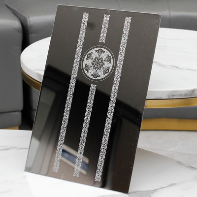 хорошая цена Зеркало золота вытравило декоративные плиты нержавеющей стали 1000x2000mm для лифта онлайн