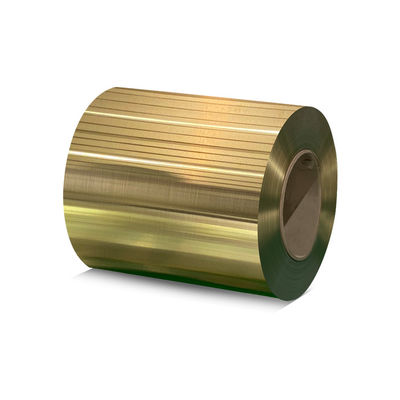 хорошая цена цвет SS финиша волосяного покрова золота 304 0.28mm толстый PVD свертывается спиралью онлайн