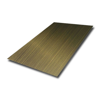 хорошая цена 304 316 Бронзовый бритвенный античный нержавеющий сталь стеклянный лист Декорация стен толщина 2 мм онлайн