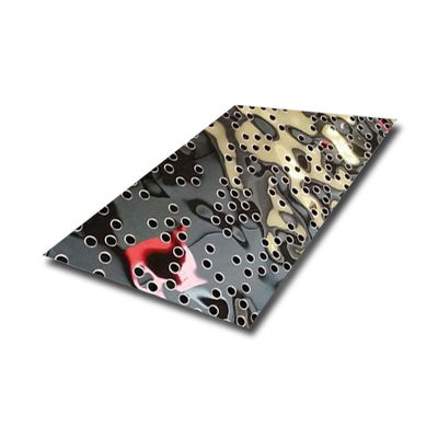 хорошая цена Перфорированная рипп-окантовка 304 316 Лист из нержавеющей стали для потолочных панелей онлайн