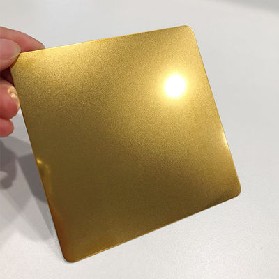хорошая цена шарик цвета золота листа нержавеющей стали 0.5mm декоративный взорвал стандарт JIS онлайн