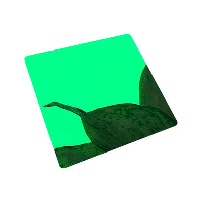 хорошая цена Зелёное зеркало Нержавеющая сталь Лист Металл 1219x3048 мм Коррозионная стойкость онлайн
