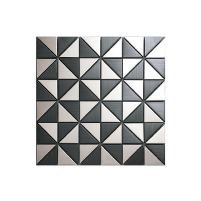 хорошая цена Стена нержавеющей стали мозаики кухни 3D декоративная кроет Backsplash черепицей AISI 1219X2438mm онлайн