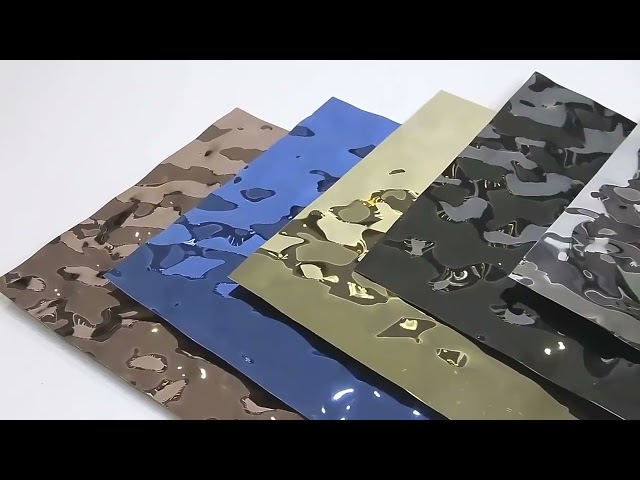 видео компании Около 304 316 Decorative Stainless Steel Sheet PVD Color Coating SS Sheet