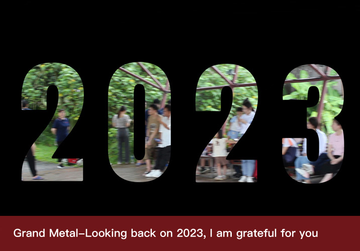видео компании Около Grand Metal-Looking back on 2023, I am grateful for you !